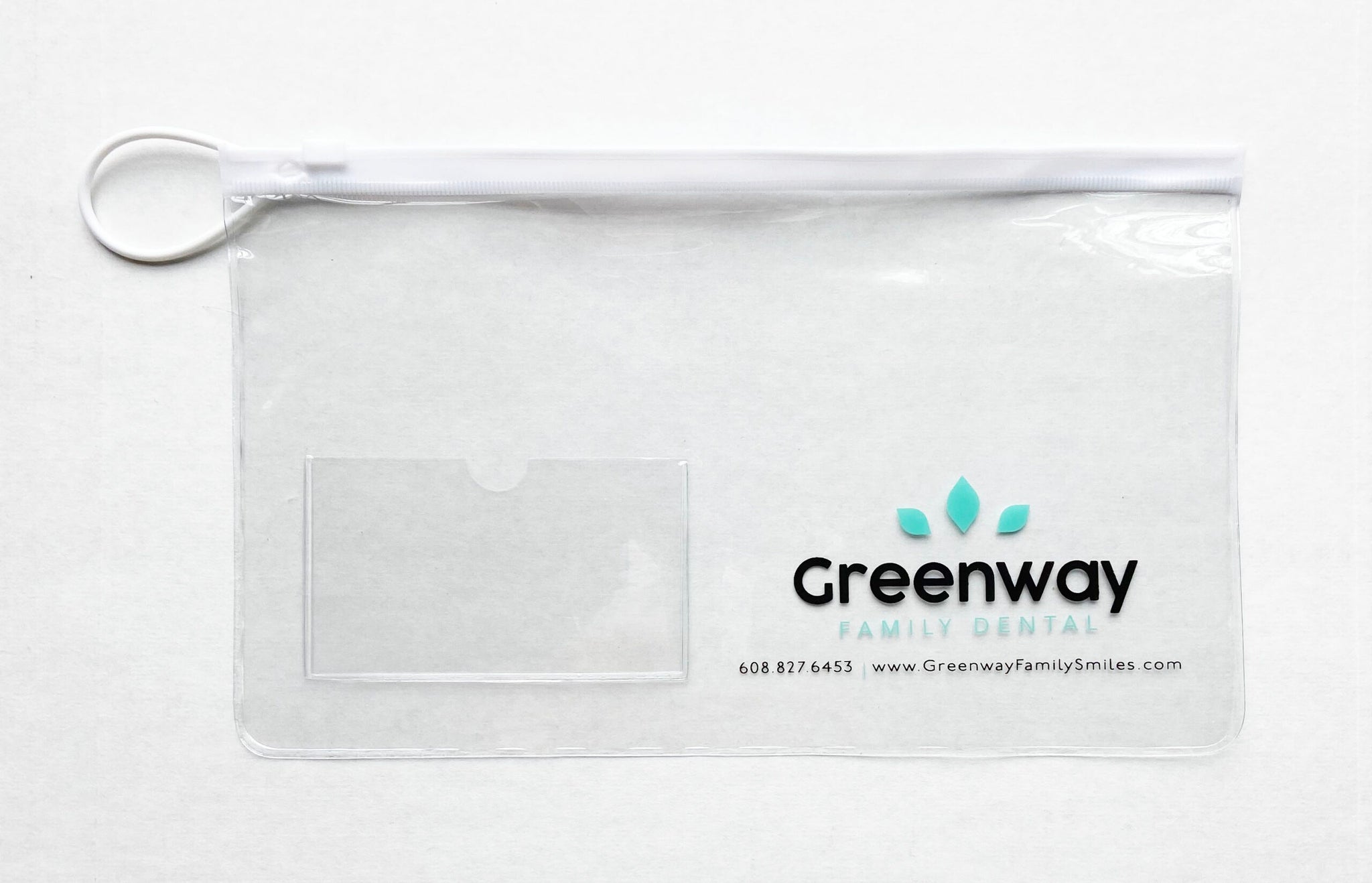 Greenway Family Dental Zippered Bags