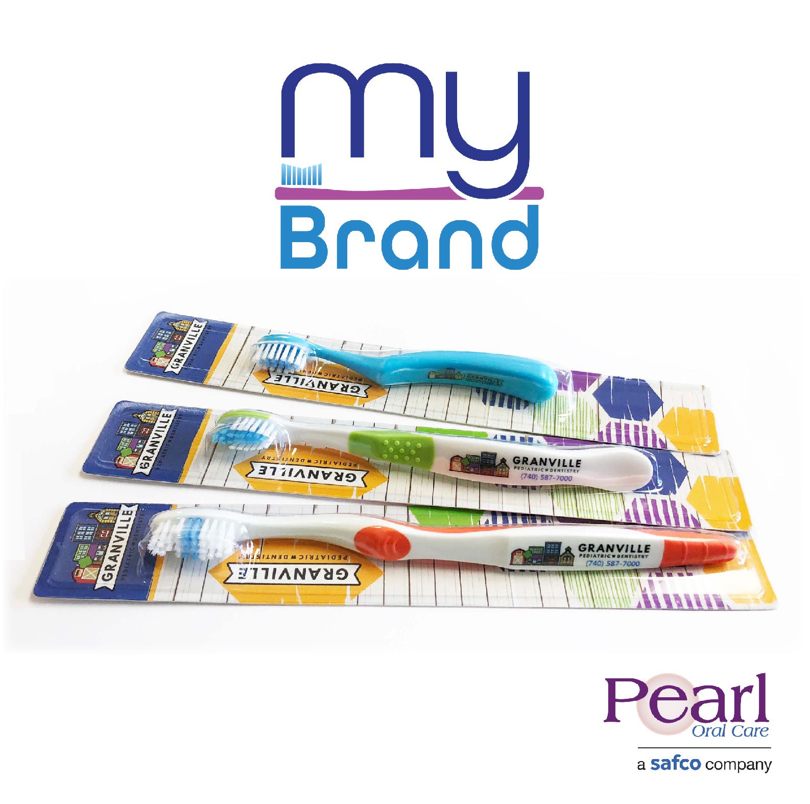 MyBrand Custom Toothbrush Sample