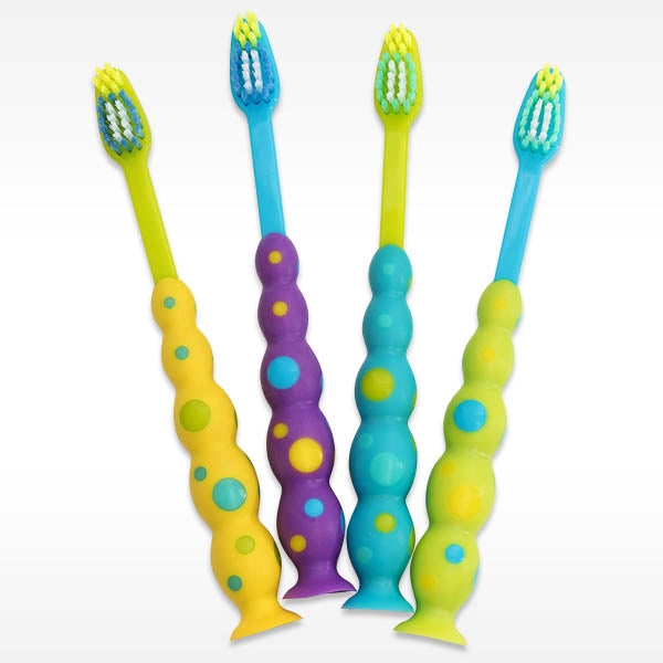 Mr. Bubbles Suction Cup Toothbrush – Pearl Oral Care