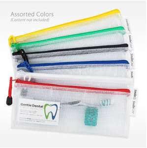 SmileCase 4" Assorted Colors Zipper Bag