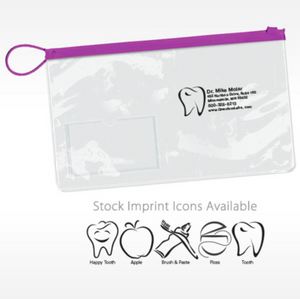 6" TOOTHCase™ Dental Bag with pocket - Bright Colors