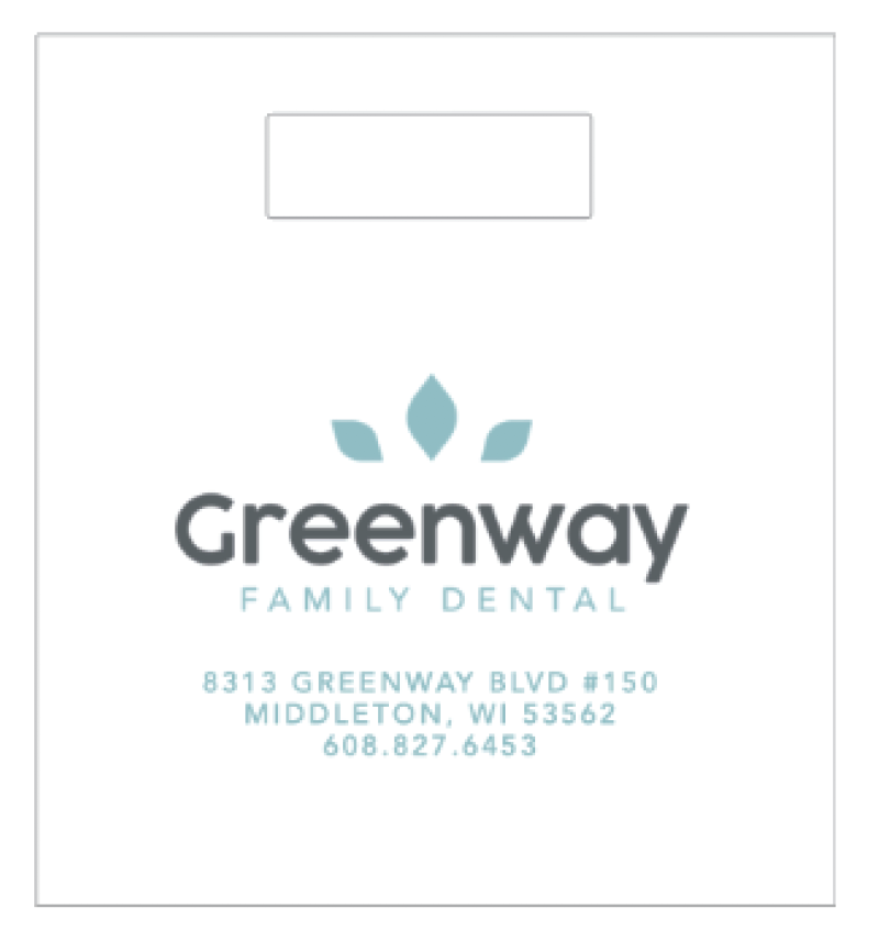 Greenway Family Dental Poly Bags