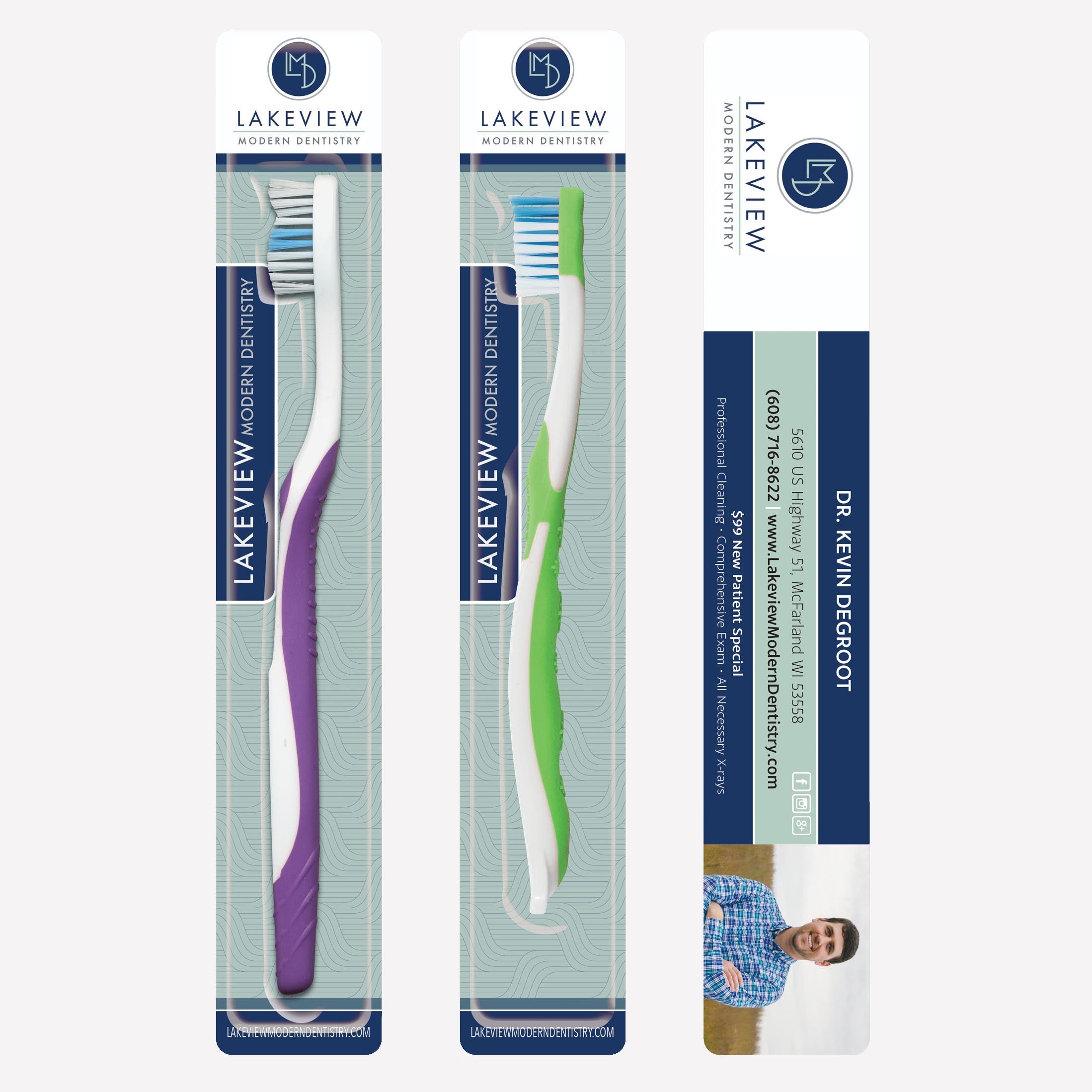 Total Package Custom Toothbrush Sample